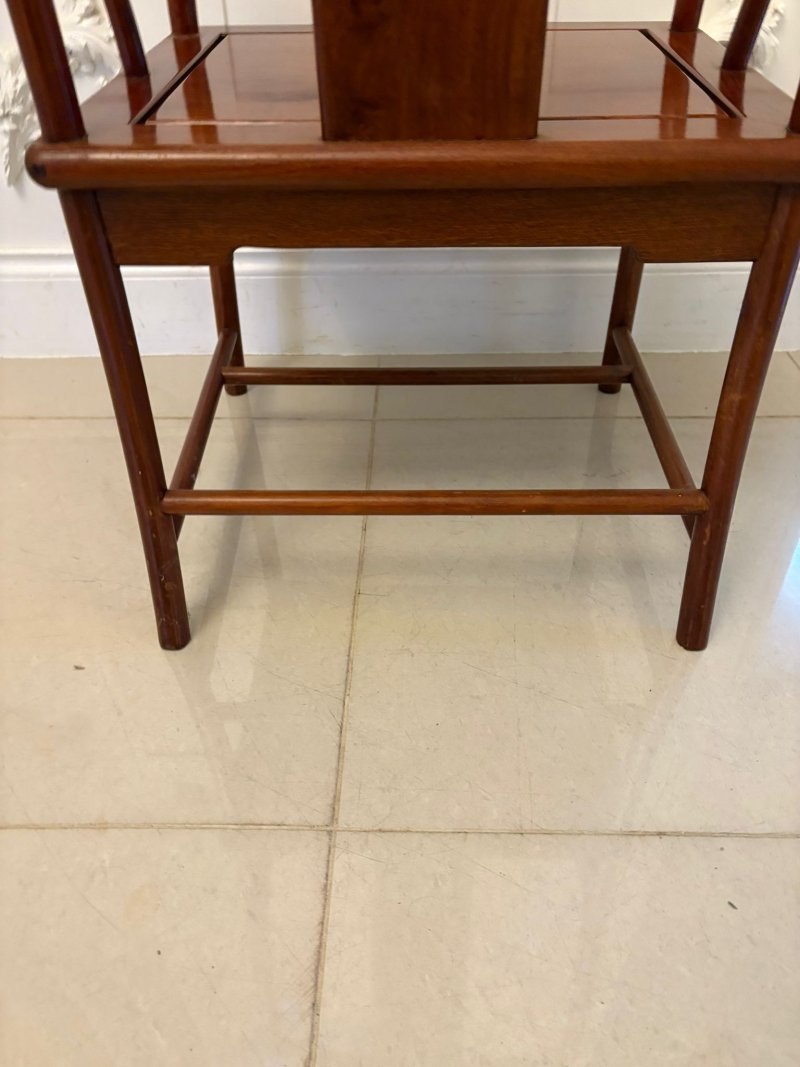 Unusual Antique Chinese Armchair - Image 8